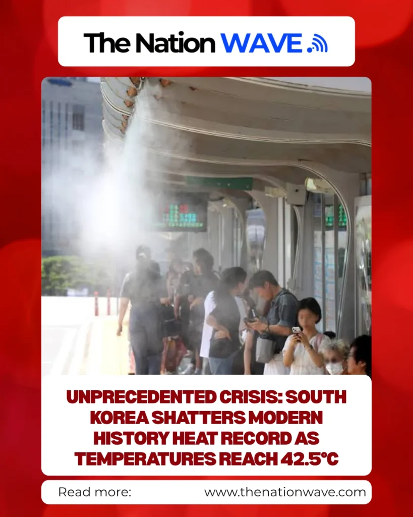 heat wave in souuth Korea